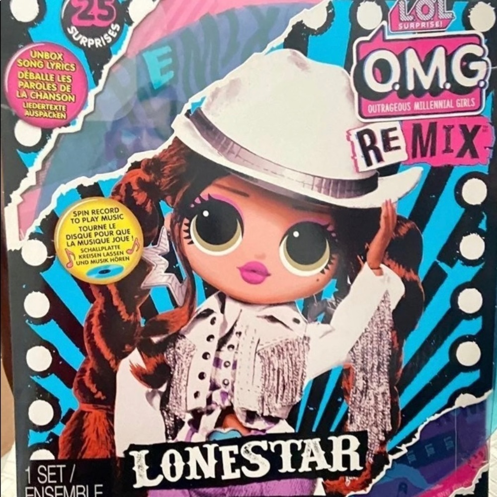 LOL FASHION OMG  Remix Lonestar Fashion Doll